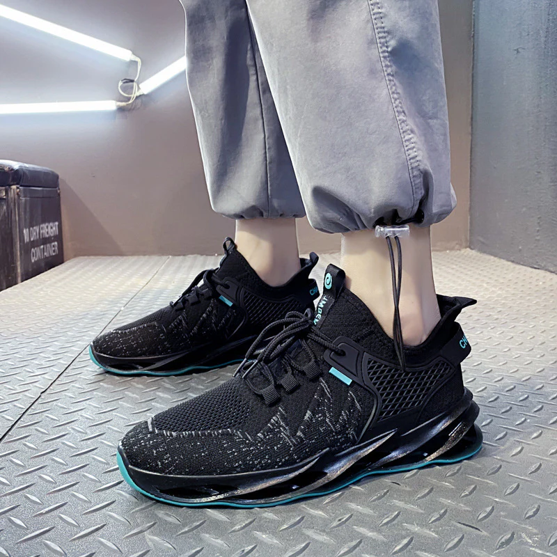 Damen Sportliche Lauf-Sneaker mit atmungsaktivem Obermaterial und dämpfender Sohle Heidi Mode - Image 2