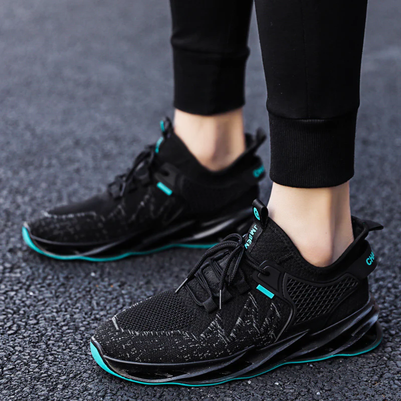 Damen Sportliche Lauf-Sneaker mit atmungsaktivem Obermaterial und dämpfender Sohle Heidi Mode - Image 4
