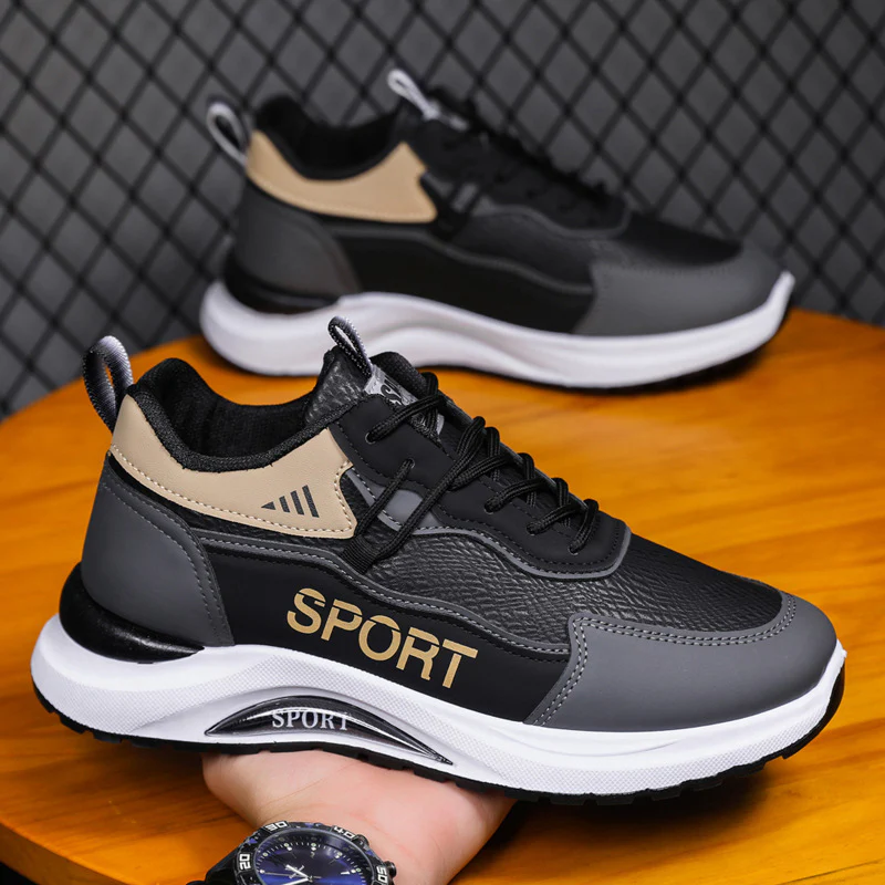 Damen Sportliche Lauf-Sneaker mit atmungsaktivem Obermaterial und dämpfender Sohle Heidi Mode