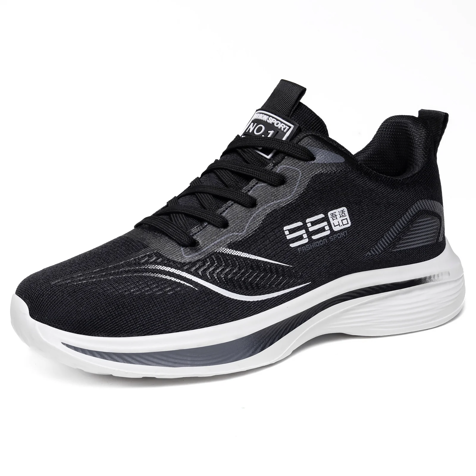 Damen Sportliche Lauf-Sneaker mit atmungsaktiver Mesh-Konstruktion und stoßdämpfendem Fußbett Heidi Mode - Image 6