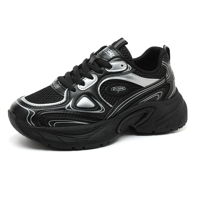 Damen Sportliche Lauf-Sneaker mit atmungsaktiver Mesh-Oberfläche und dämpfendem Fußbett Heidi Mode - Image 5