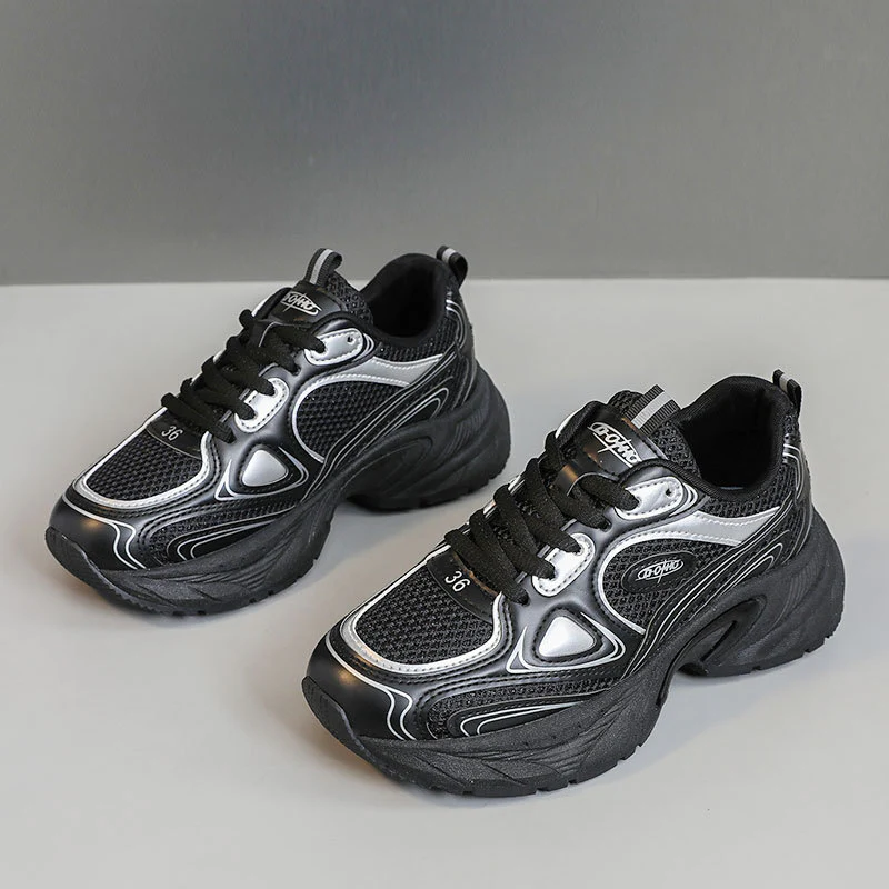 Damen Sportliche Lauf-Sneaker mit atmungsaktiver Mesh-Oberfläche und dämpfendem Fußbett Heidi Mode - Image 7