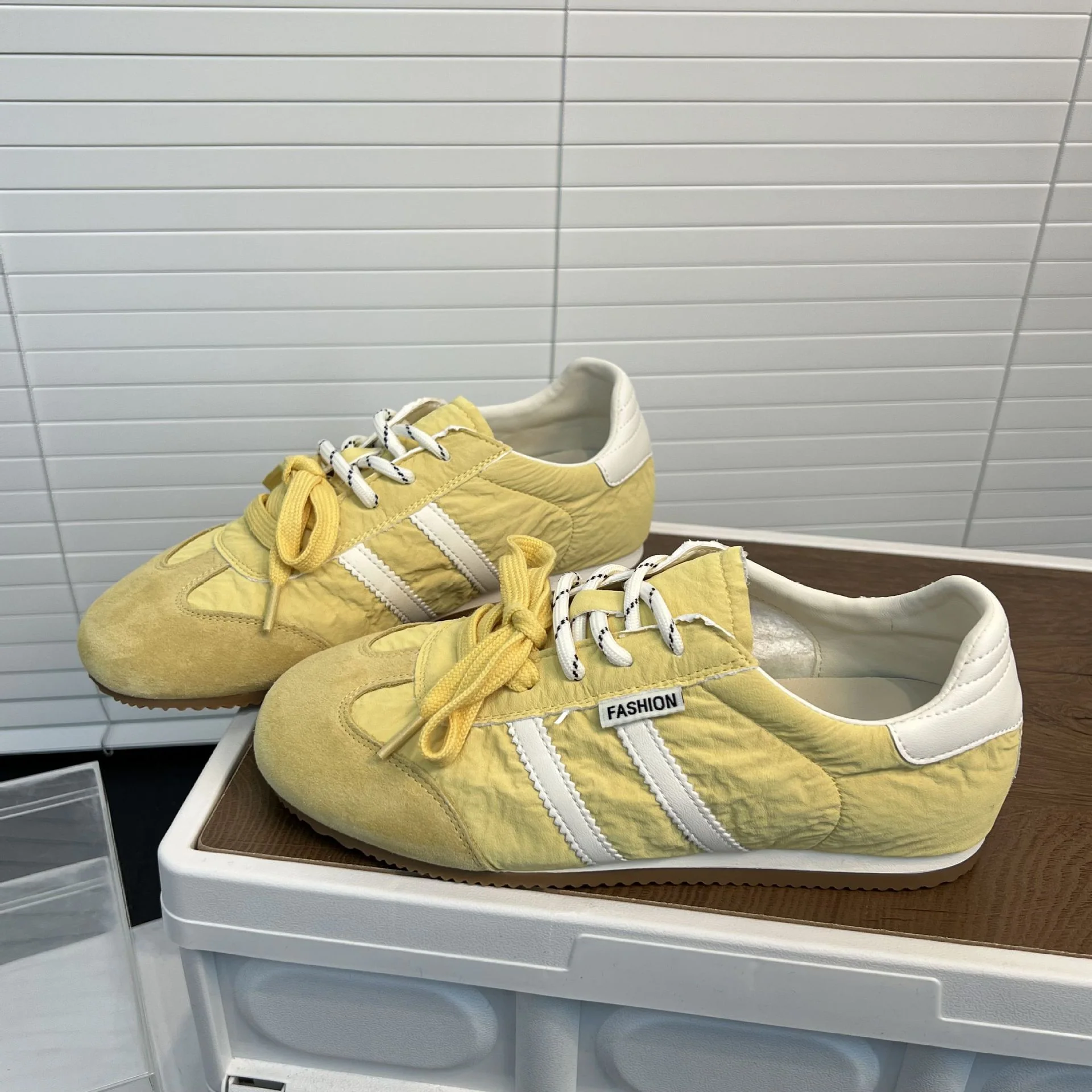 Damen Sportliche Lauf-Sneaker mit atmungsaktiver Mesh-Oberfläche und dämpfendem Fußbett Heidi Mode