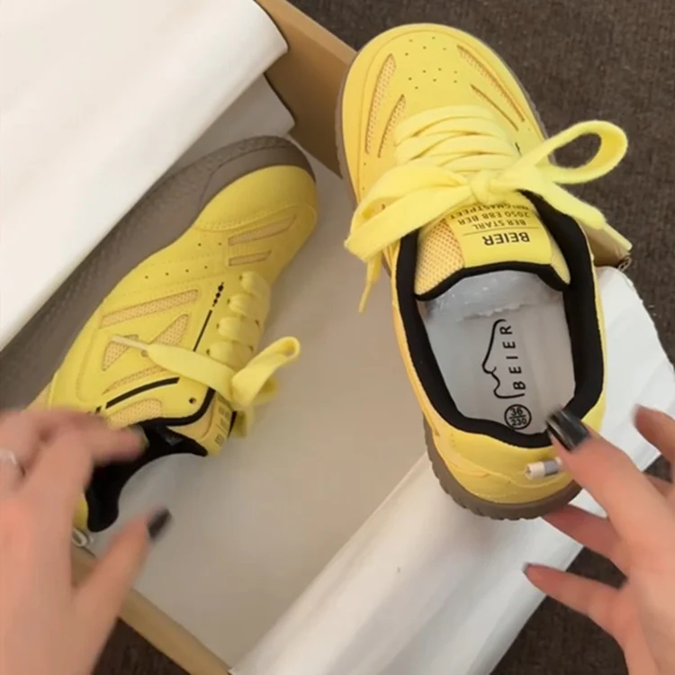 Damen Sportliche Lauf-Sneaker mit atmungsaktiver Mesh-Oberfläche und dämpfendem Sohlenprofil Heidi Mode - Image 3