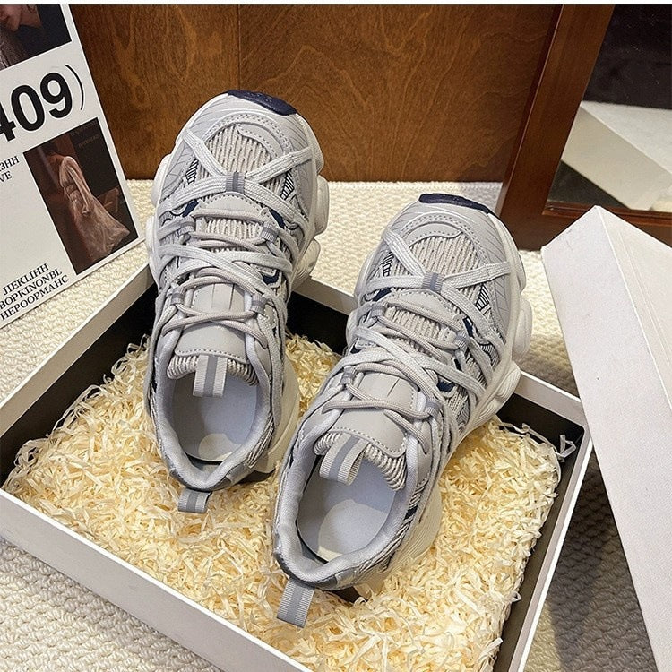 Damen Sportliche Lauf-Sneaker mit atmungsaktiver Mesh-Oberfläche und dämpfender Sohle Heidi Mode - Image 2