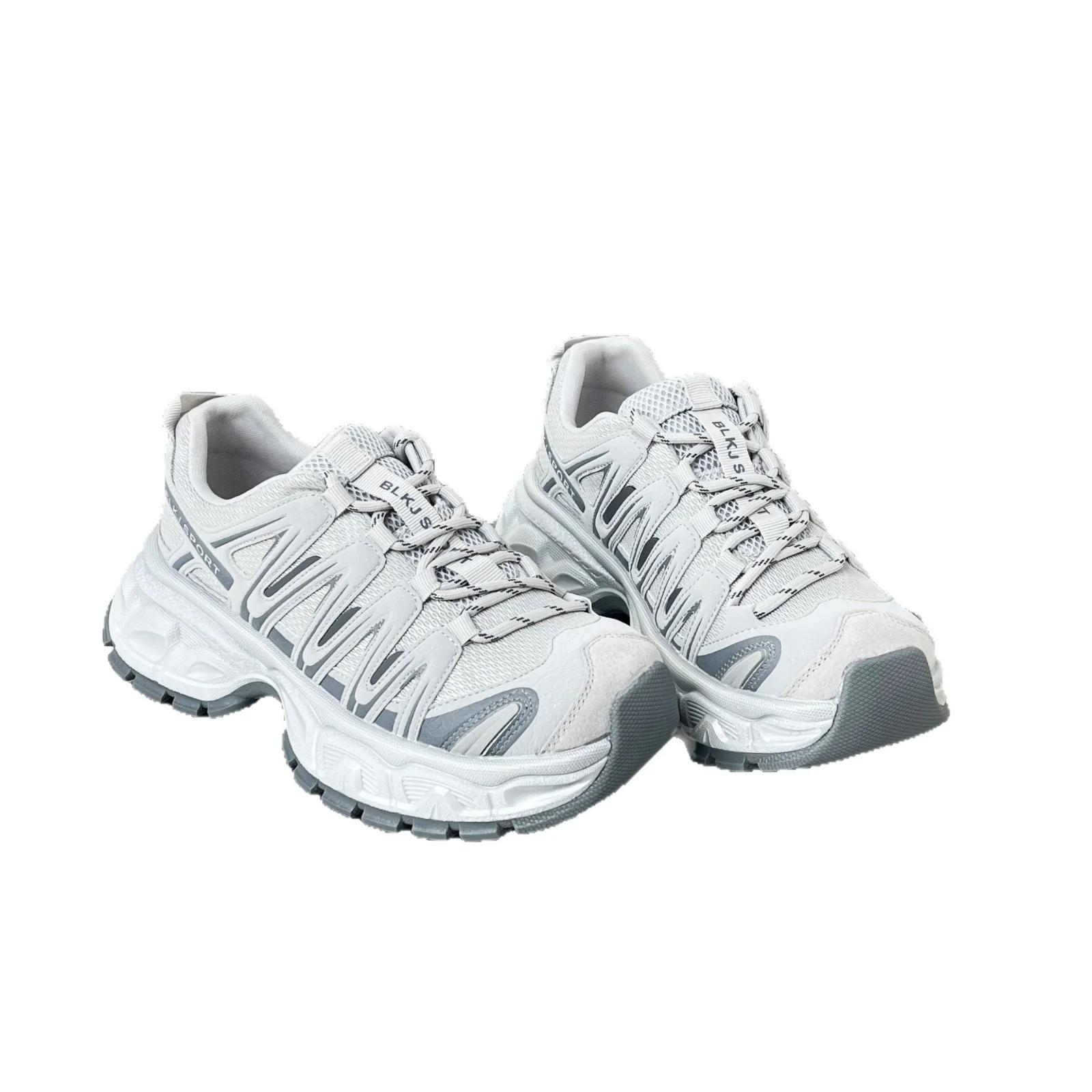 Damen Sportliche Lauf-Sneaker mit atmungsaktiver Mesh-Oberfläche und robustem Sohlenprofil Heidi Mode - Image 5