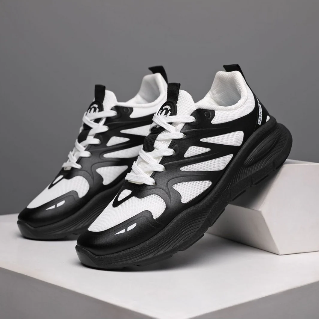 Damen Sportliche Lauf-Sneaker mit atmungsaktiver Netzstruktur und dämpfender Sohle Heidi Mode