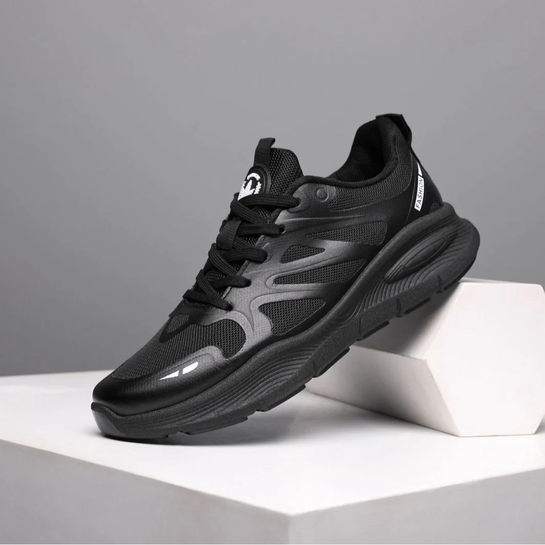Damen Sportliche Lauf-Sneaker mit atmungsaktiver Netzstruktur und dämpfender Sohle Heidi Mode - Image 4