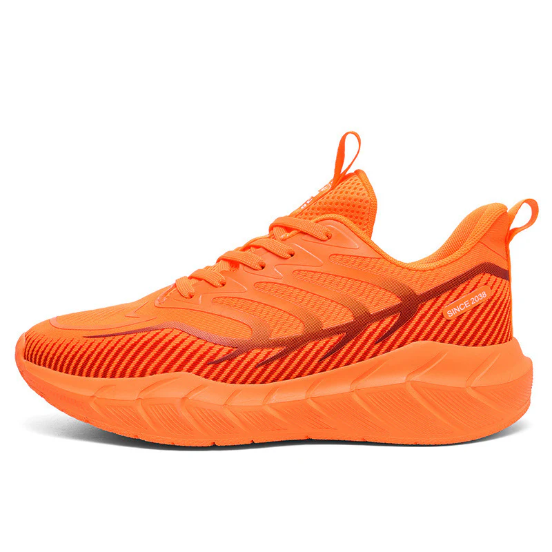 Damen Sportliche Lauf-Sneaker mit atmungsaktiver Oberflächenstruktur und dämpfender Sohle Heidi Mode - Image 9