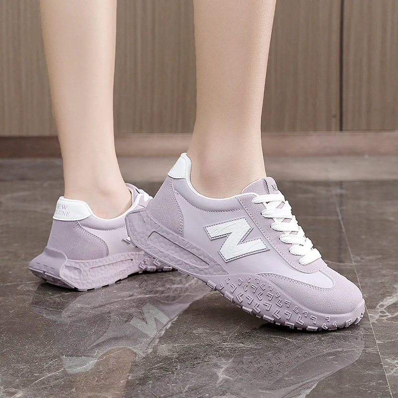 Damen Sportliche Lauf-Sneaker mit atmungsaktiver Obermaterialstruktur und rutschfester Sohle Heidi Mode - Image 4