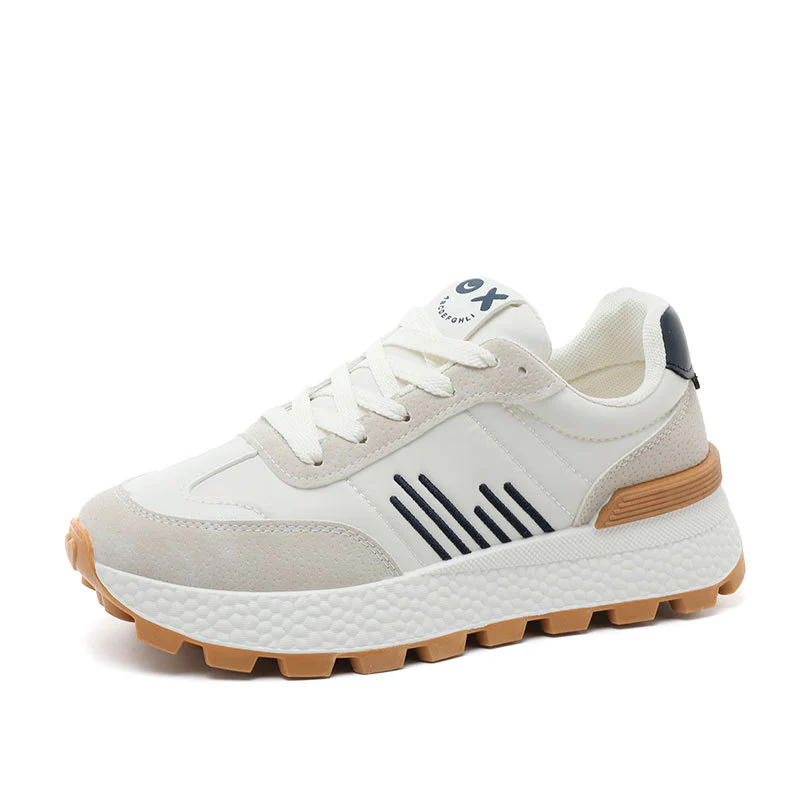 Damen Sportliche Lauf Sneaker mit dämpfendem Komfortdesign und rutschfester Sohle Heidi Mode