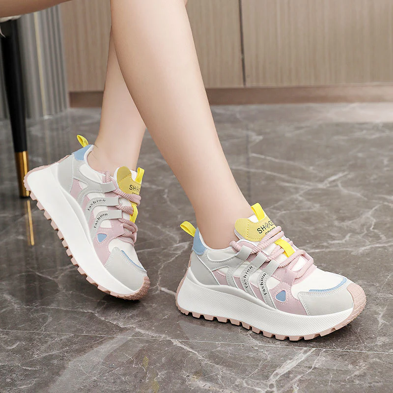 Damen Sportliche Lauf-Sneaker mit dämpfender Sohle und atmungsaktivem Obermaterial Heidi Mode - Image 4