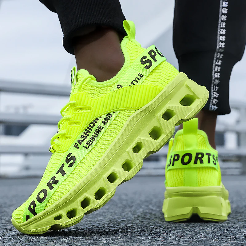 Damen Sportliche Lauf-Sneaker mit elastischem Obermaterial und extrem dämpfender Sohle Heidi Mode - Image 2