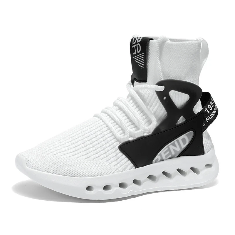 Damen Sportliche Lauf-Sneaker mit elastischem Strick-Obermaterial und rutschfester Sohle Heidi Mode - Image 8