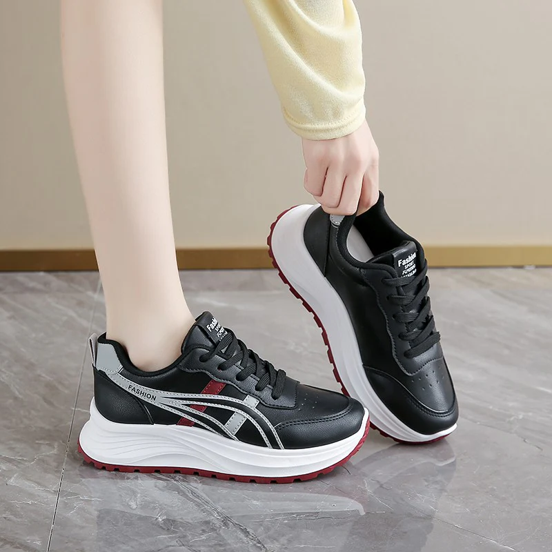 Damen Sportliche Lauf-Sneaker mit gepolsterter Sohle Heidi Mode - Image 6