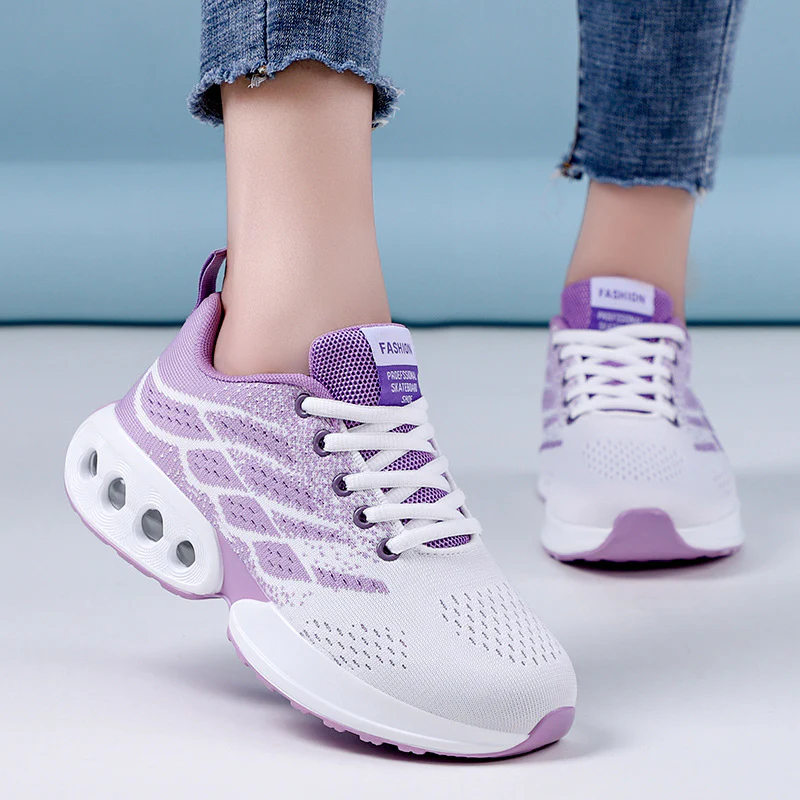 Damen Sportliche Lauf-Sneaker mit innovativem Dämpfungssystem Heidi Mode - Image 2