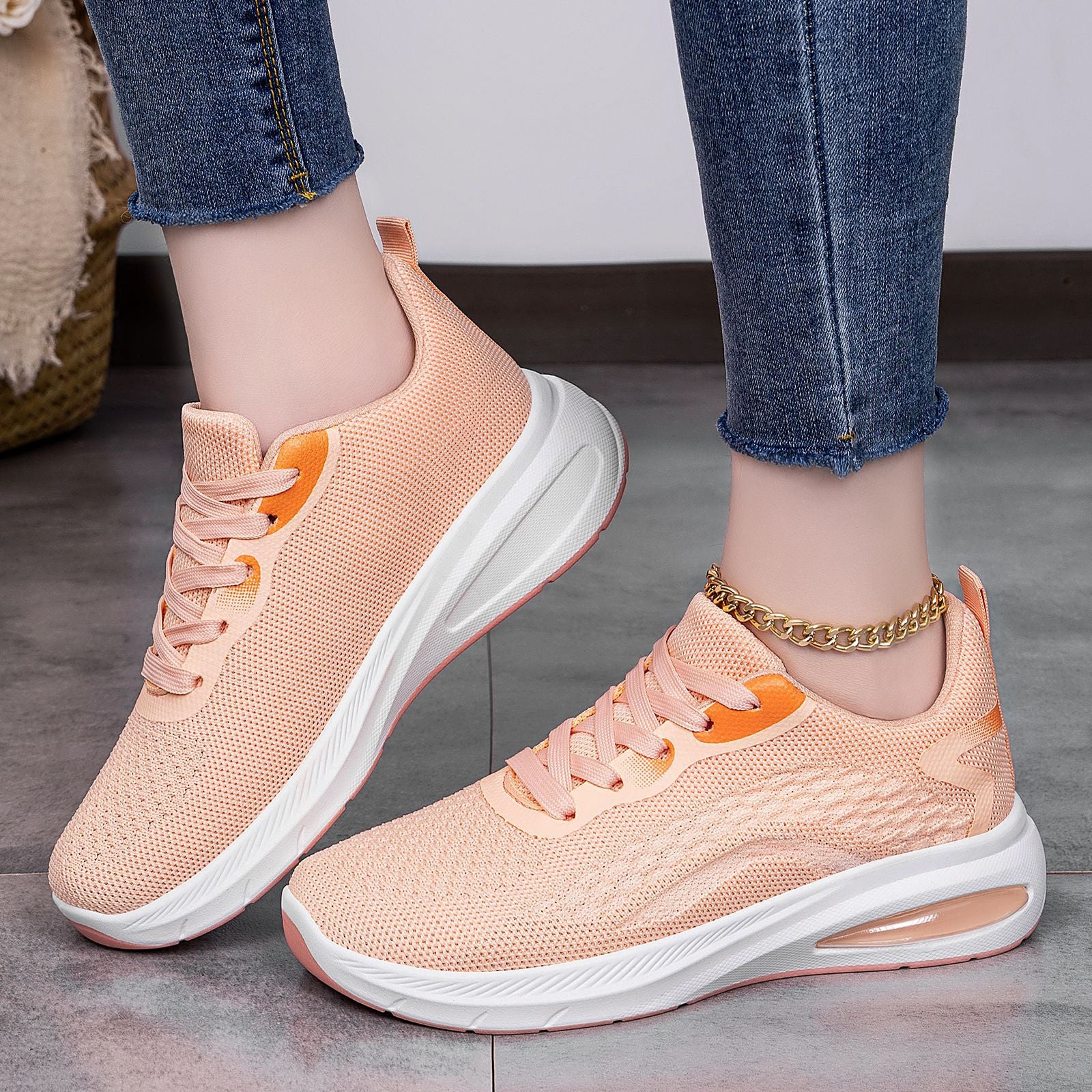 Damen Sportliche Lauf-Sneaker mit Komfort-Dämpfung und atmungsaktivem Obermaterial Heidi Mode - Image 2