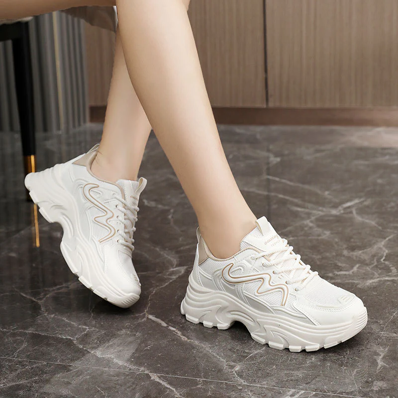 Damen Sportliche Lauf-Sneaker mit modernem Dämpfungssystem und atmungsaktiver Konstruktion Heidi Mode - Image 3