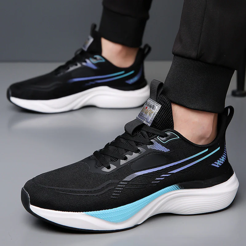 Damen Sportliche Lauf-Sneakers mit atmungsaktivem Mesh-Obermaterial und flexibler Dämpfung Heidi Mode - Image 3