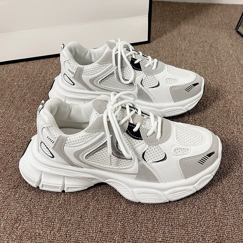 Damen Sportliche Lauf Sneakers mit atmungsaktivem Obermaterial und dämpfender Sohle Heidi Mode