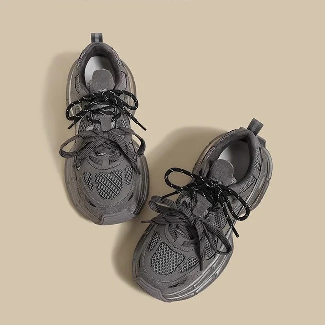 Damen Sportliche Lauf Sneakers mit atmungsaktiver Mesh-Oberfläche Heidi Mode - Image 2