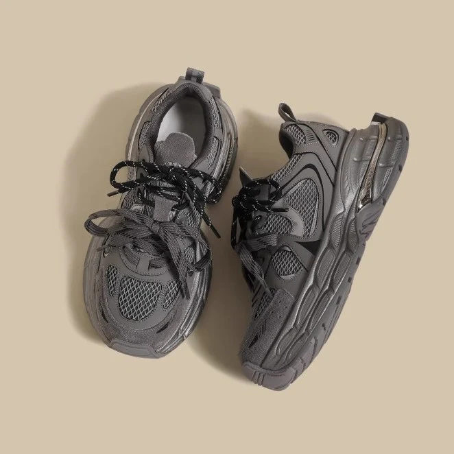 Damen Sportliche Lauf Sneakers mit atmungsaktiver Mesh-Oberfläche Heidi Mode - Image 3