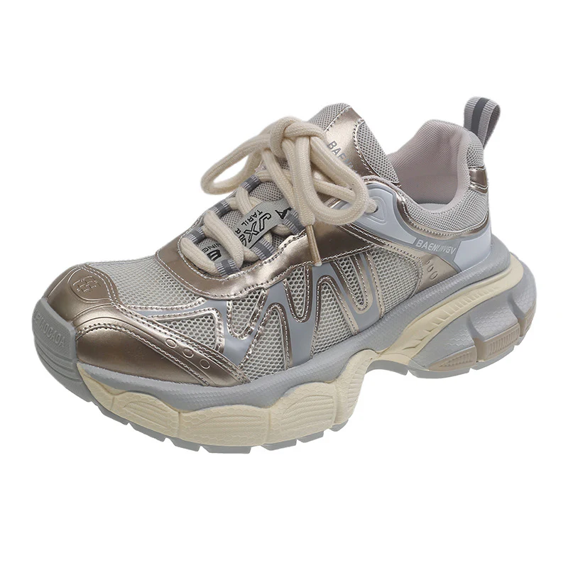 Damen sportliche Lauf Sneakers mit atmungsaktiver Mesh-Oberfläche und dämpfender Sohle Heidi Mode - Image 7