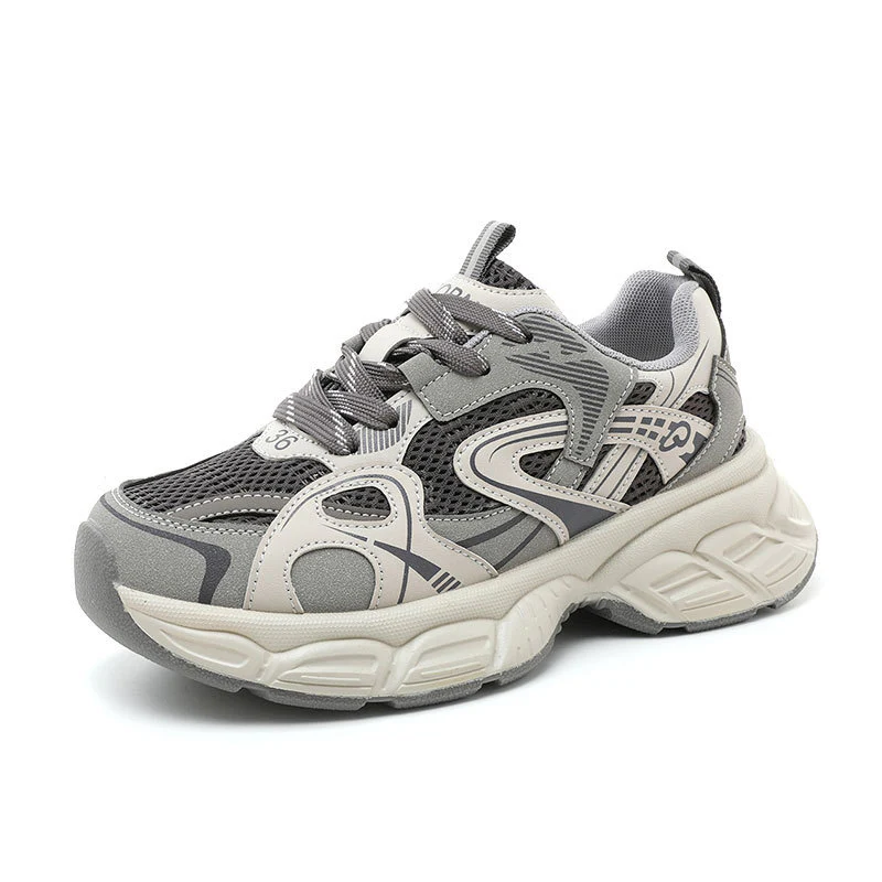 Damen sportliche Lauf Sneakers mit atmungsaktiver Mesh-Oberfläche und dämpfender Sohle Heidi Mode - Image 5