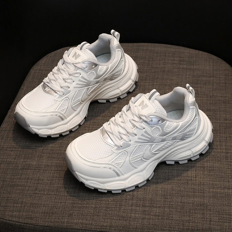 Damen Sportliche Lauf Sneakers mit atmungsaktiver Netzstruktur und dämpfender Sohle Heidi Mode - Image 2