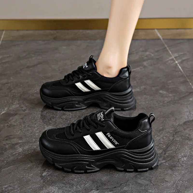 Damen Sportliche Lauf sneakers mit gepolsterter Sohle und atmungsaktivem Obermaterial Heidi Mode - Image 2