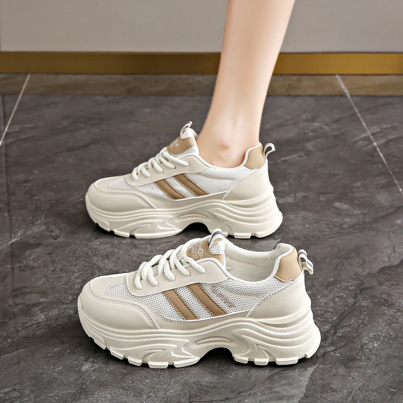 Damen Sportliche Lauf sneakers mit gepolsterter Sohle und atmungsaktivem Obermaterial Heidi Mode - Image 3