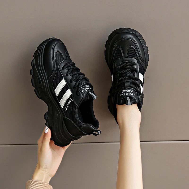 Damen Sportliche Lauf sneakers mit gepolsterter Sohle und atmungsaktivem Obermaterial Heidi Mode - Image 7