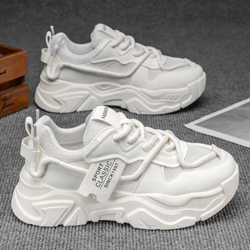 Damen Sportliche Lauf Sneakers mit hochdämpfender Sohle und atmungsaktivem Mesh-Heidi Mode - Image 4