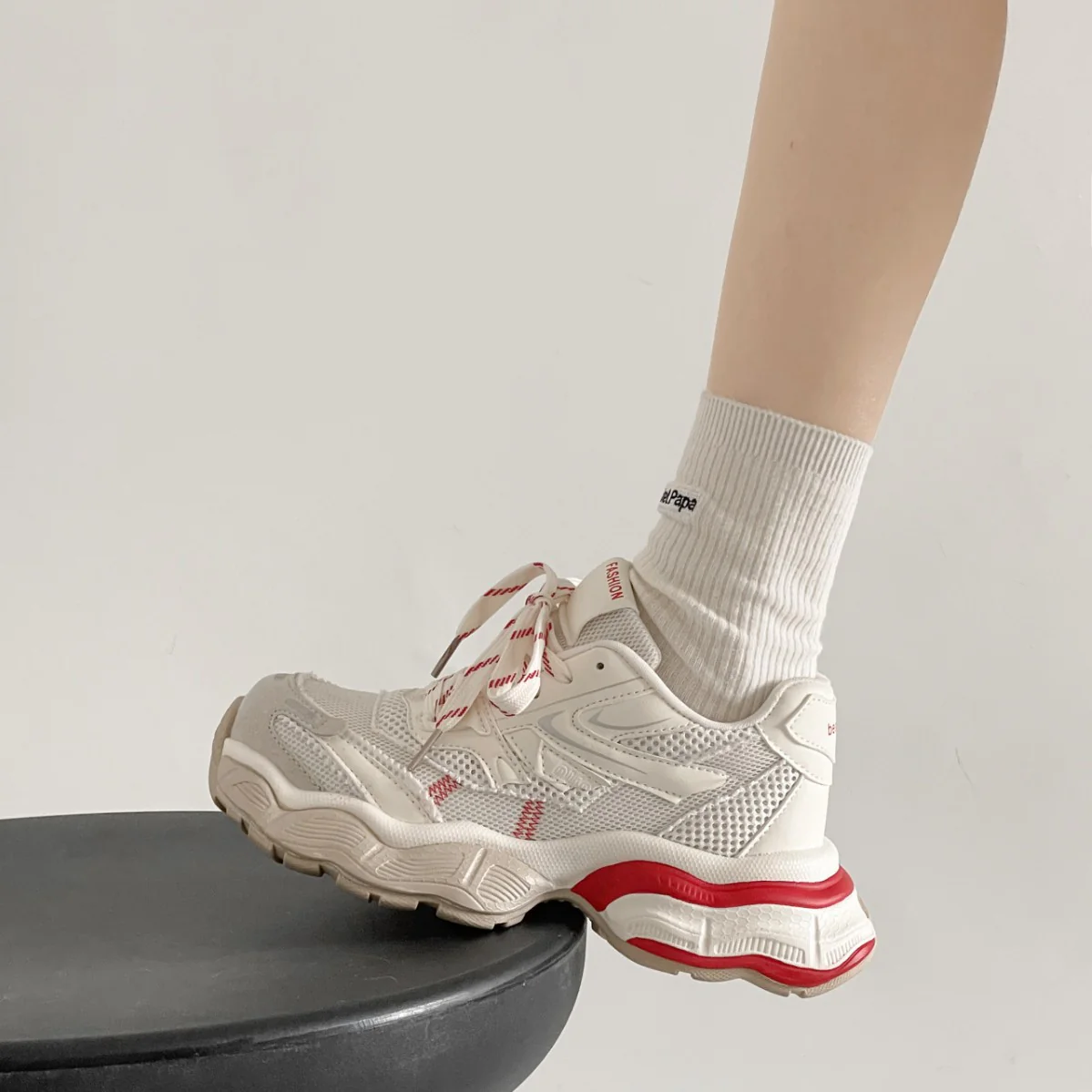 Damen sportliche Lauf Sneakers mit robustem Dämpfungssystem Heidi Mode - Image 2