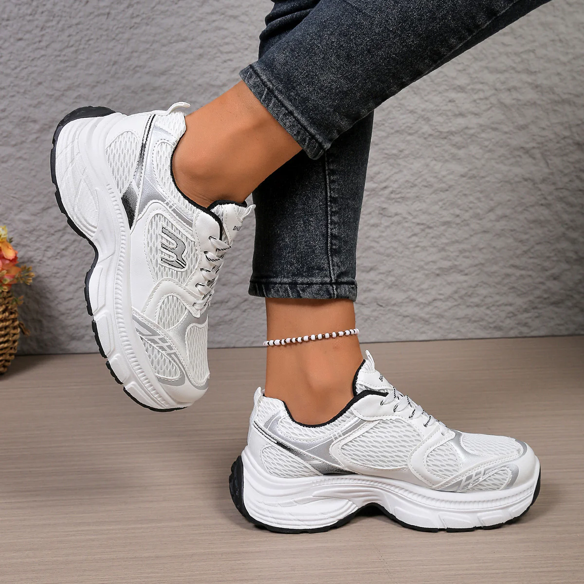 Damen Sportliche Lauf- und Freizeitschuhe Heidi Mode - Image 4