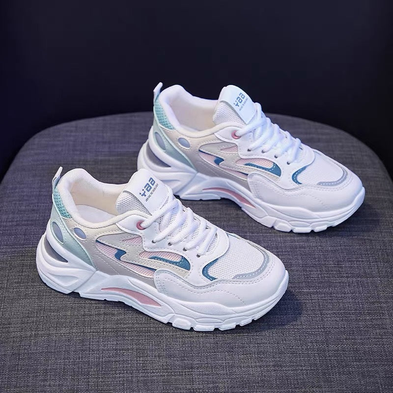 Damen Sportliche Lauf- und Freizeitschuhe mit atmungsaktivem Mesh-Obermaterial Heidi Mode - Image 4