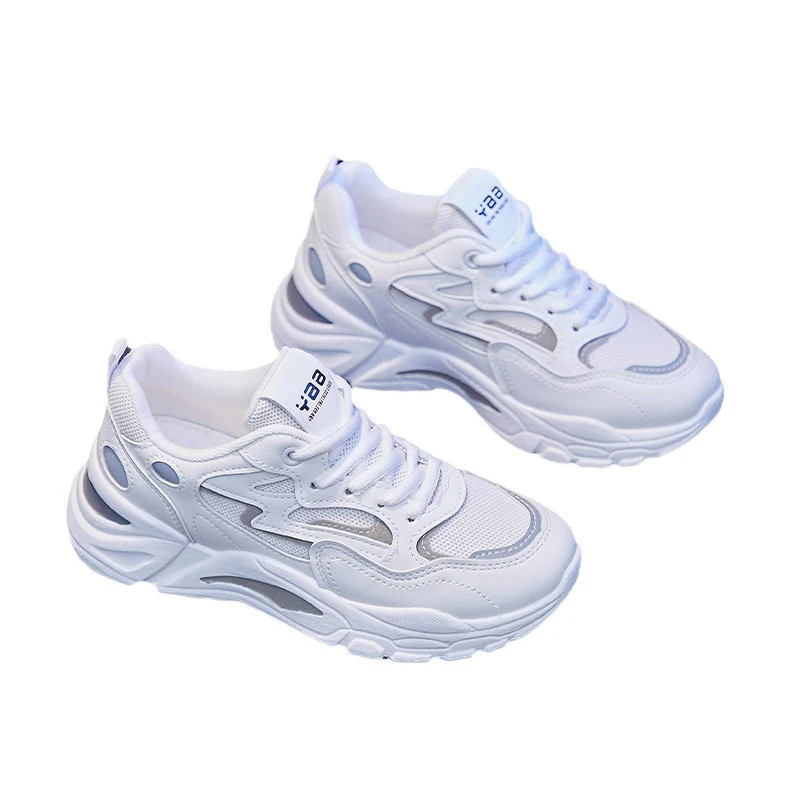 Damen Sportliche Lauf- und Freizeitschuhe mit atmungsaktivem Mesh-Obermaterial Heidi Mode - Image 5