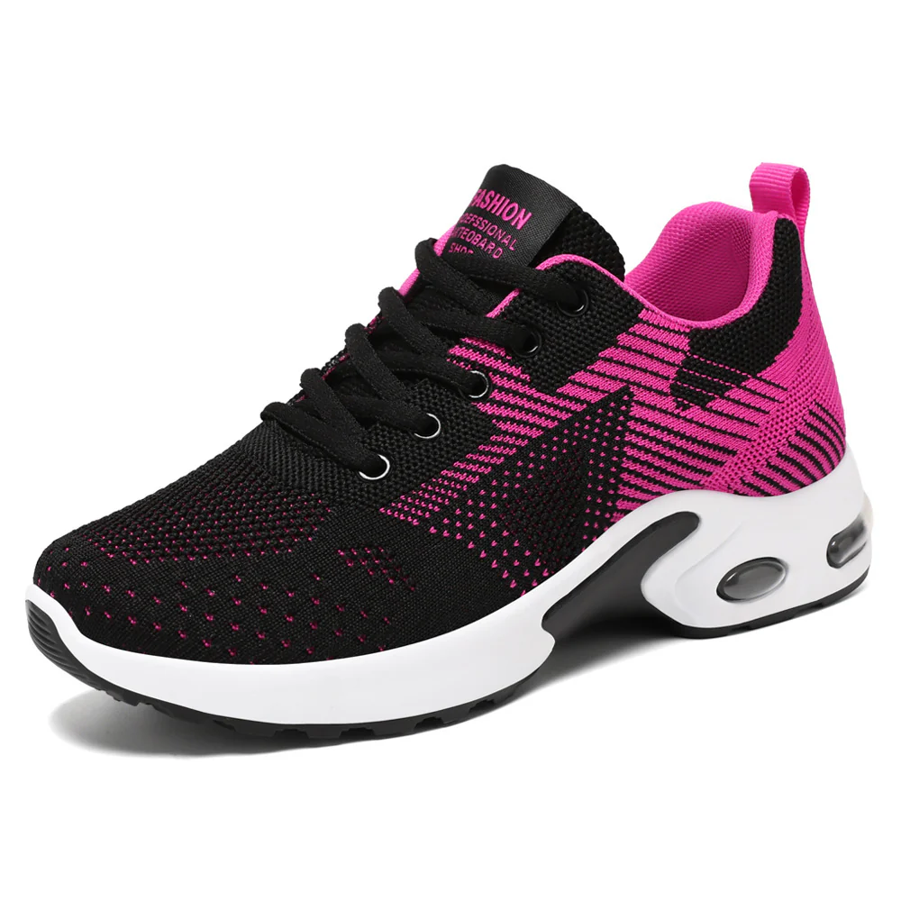 Damen Sportliche Lauf- und Freizeitschuhe mit atmungsaktiver Netzstruktur Heidi Mode - Image 4