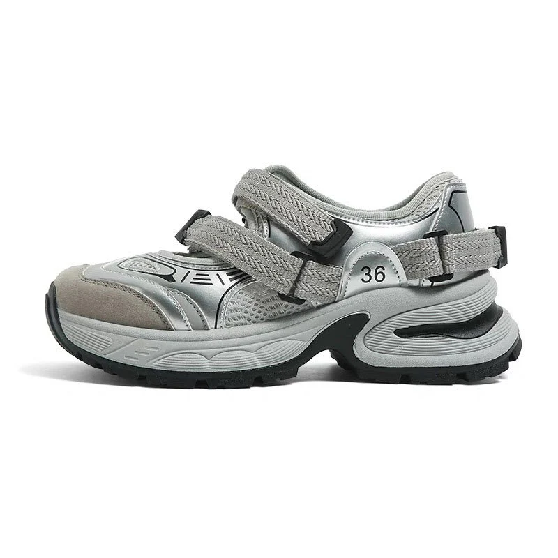 Damen Sportliche Lauf- und Freizeitschuhe mit verstellbaren Riemen und dämpfender Sohle Heidi Mode - Image 5