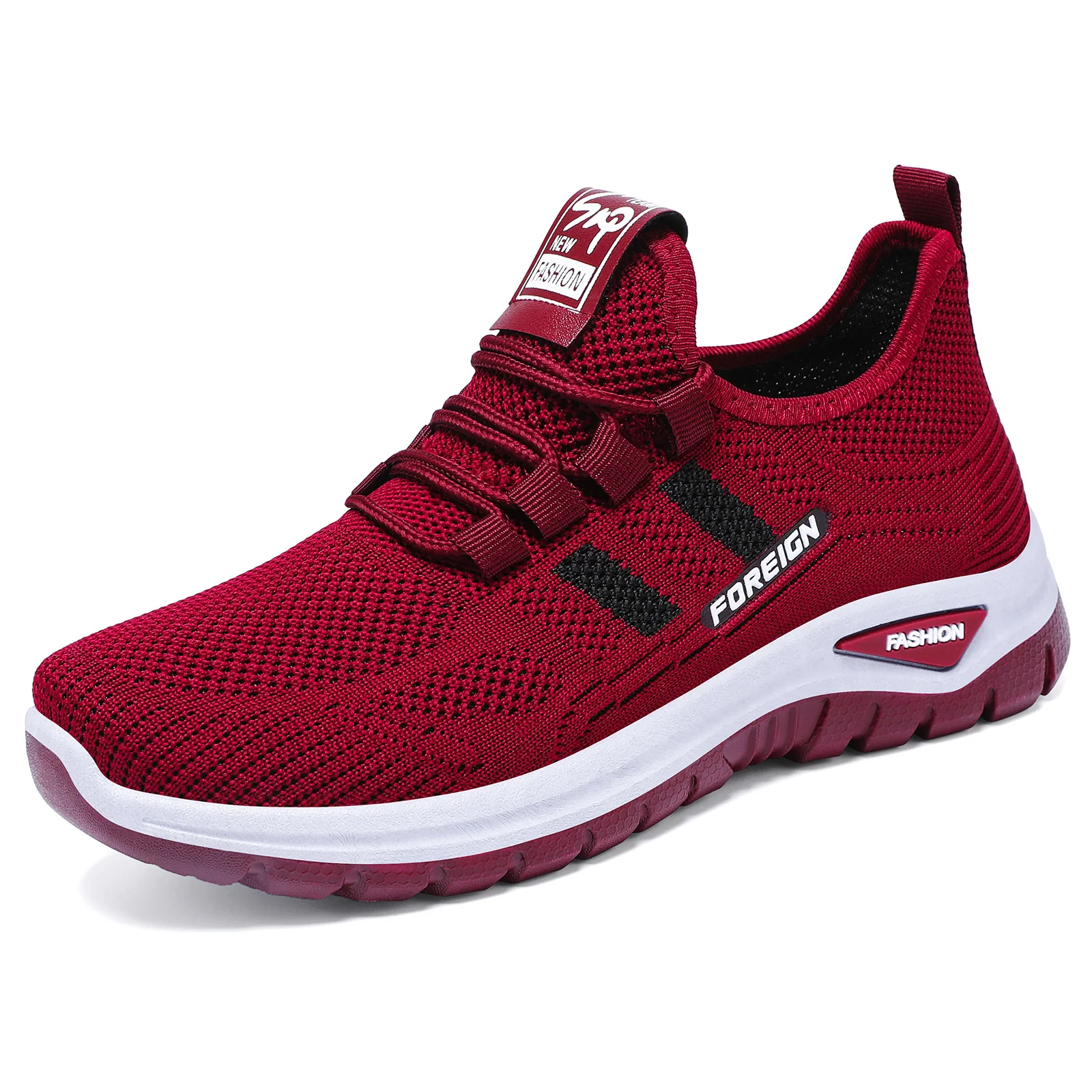 Damen Sportliche Lauf- und Freizeitsneakers mit dämpfender Sohle und atmungsaktivem Mesh-Obermaterial Heidi Mode - Image 4