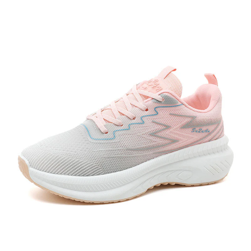 Damen Sportliche Laufschuhe mit atmungsaktivem Mesh-Obermaterial und dämpfender Sohle Heidi Mode