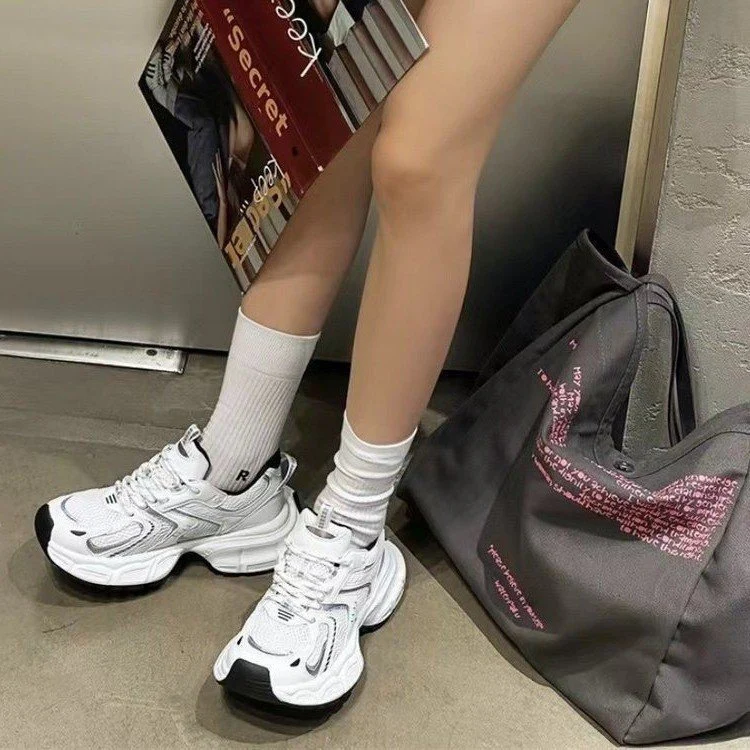 Damen Sportliche Laufschuhe mit atmungsaktivem Mesh und stoßdämpfender Sohle Heidi Mode - Image 5