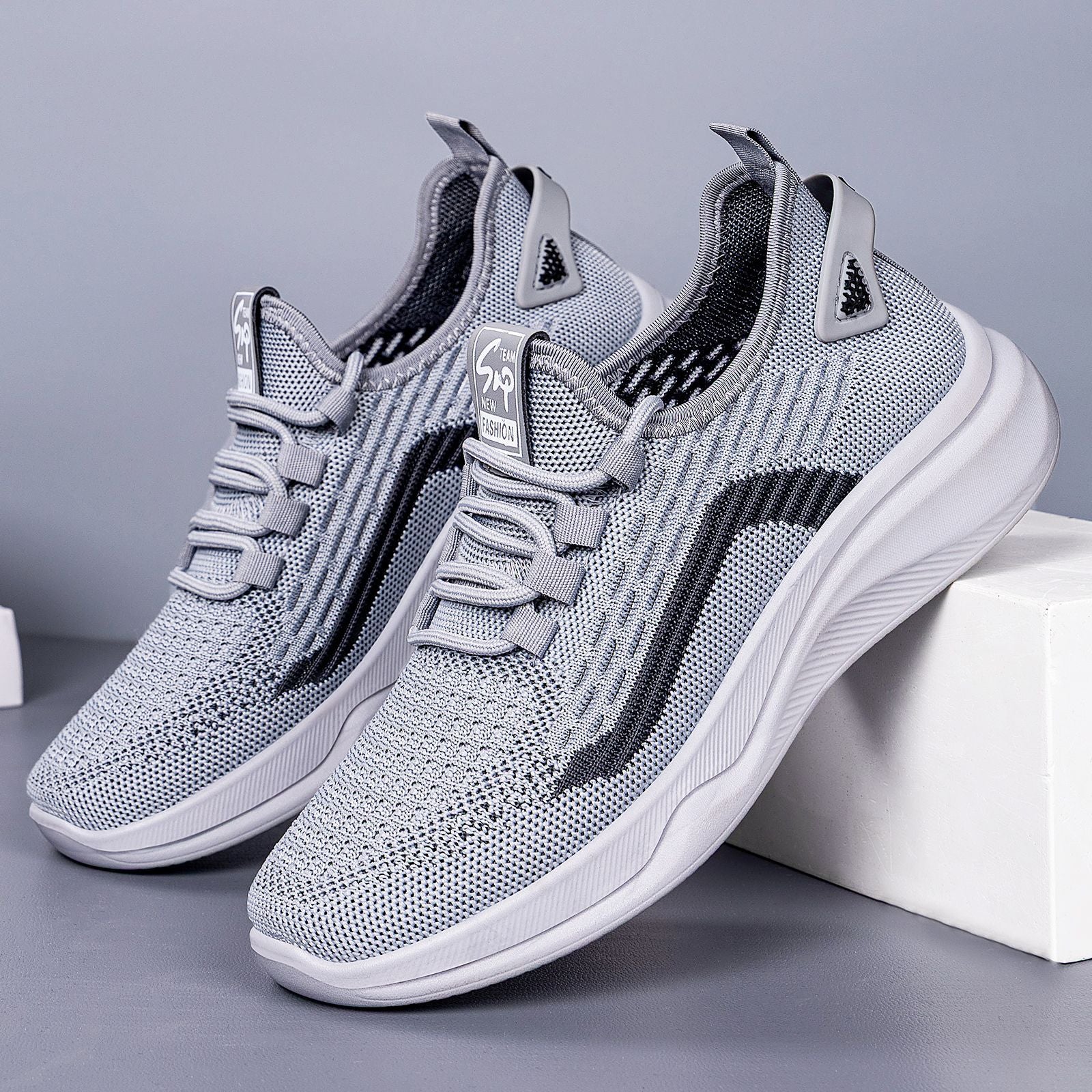 Damen Sportliche Laufschuhe mit atmungsaktivem Obermaterial und dämpfender Sohle Heidi Mode