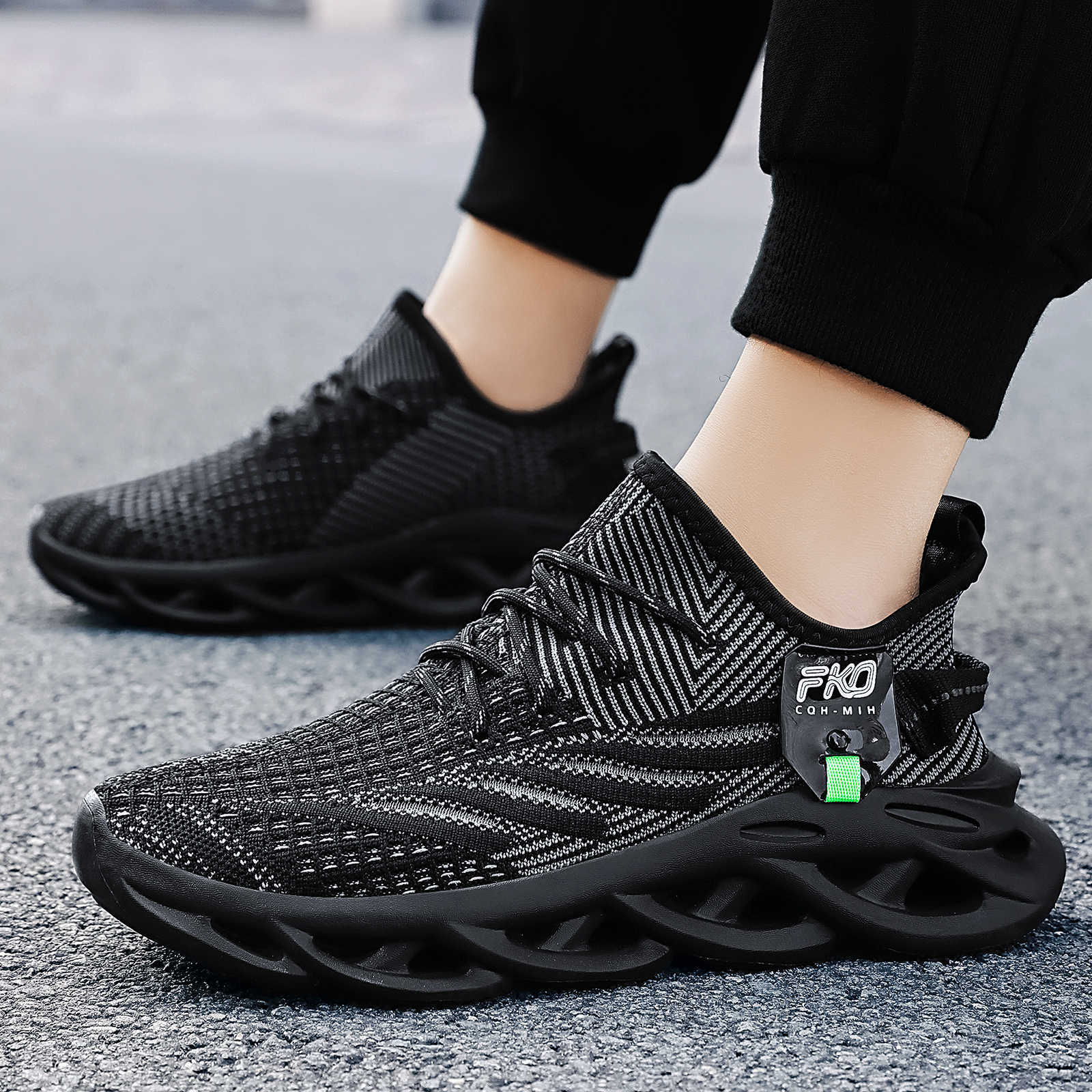 Damen Sportliche Laufschuhe mit atmungsaktivem Obermaterial und innovativem Dämpfungssystem Heidi Mode - Image 4