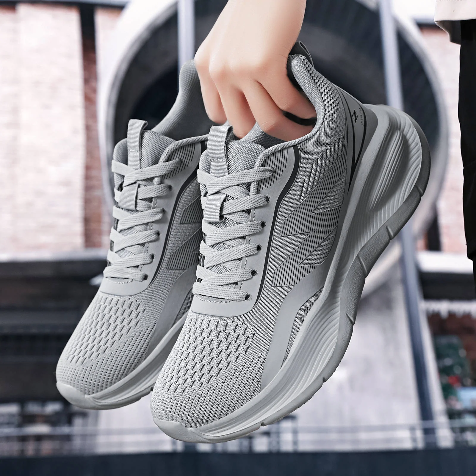 Damen Sportliche Laufschuhe mit atmungsaktivem Obermaterial und innovativer Dämpfungstechnologie Heidi Mode - Image 3