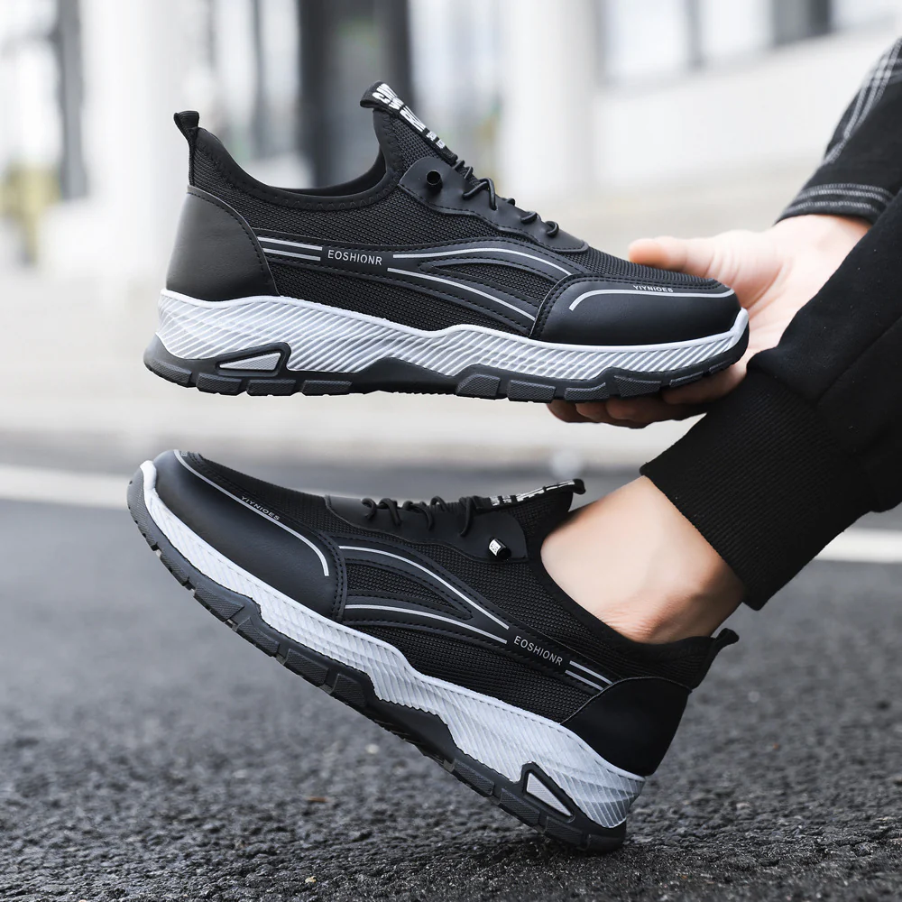 Damen Sportliche Laufschuhe mit atmungsaktivem Obermaterial und rutschfester Sohle Heidi Mode