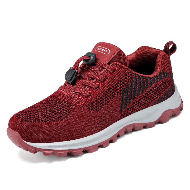 Damen Sportliche Laufschuhe mit atmungsaktivem Strickdesign und flexibler Sohle Heidi Mode - Image 3