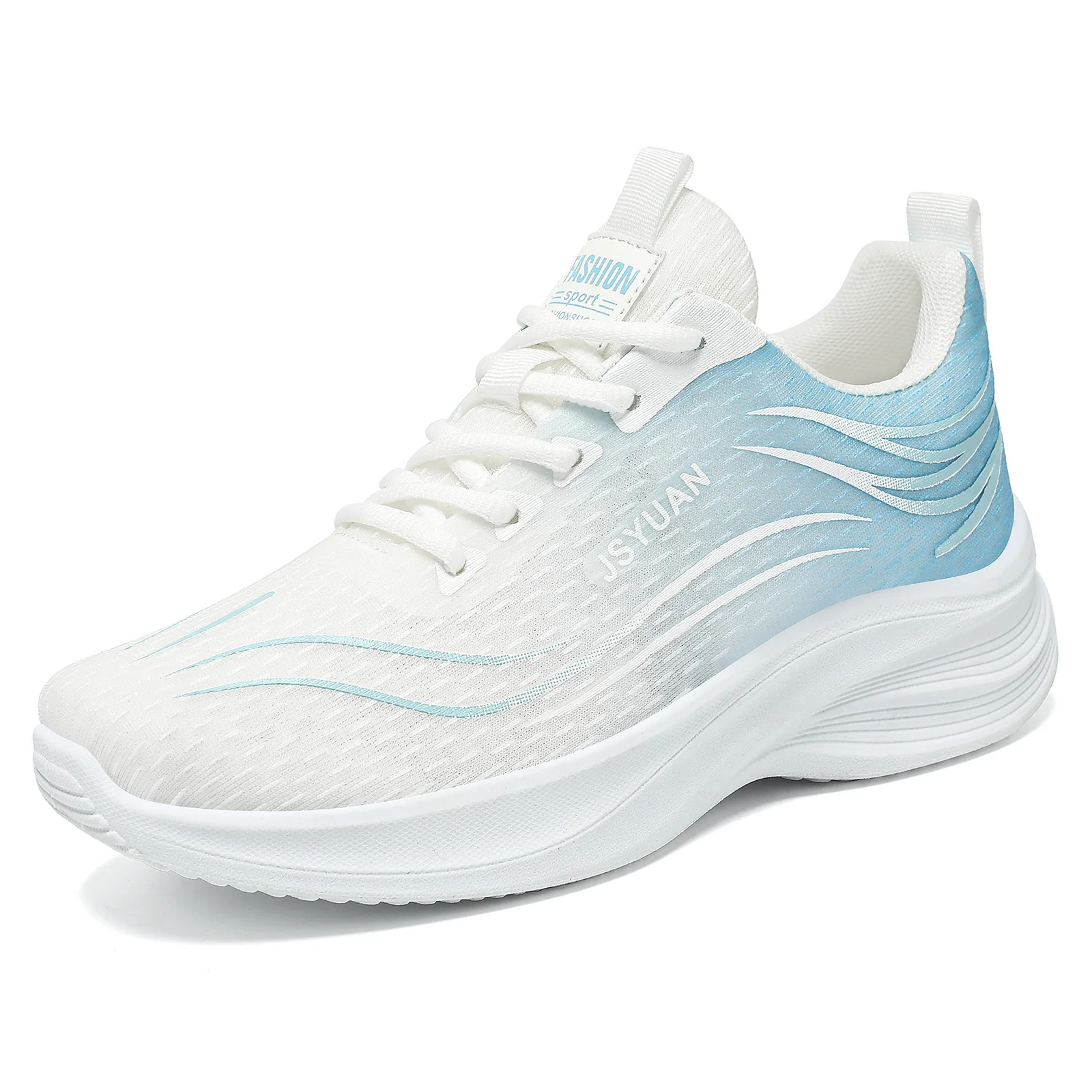 Damen Sportliche Laufschuhe mit atmungsaktivem Strickdesign und gepolsterter Dämpfung Heidi Mode - Image 7