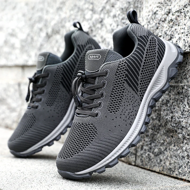 Damen Sportliche Laufschuhe mit atmungsaktivem Strickoberteil und innovativem Schnellschnürsystem Heidi Mode - Image 2
