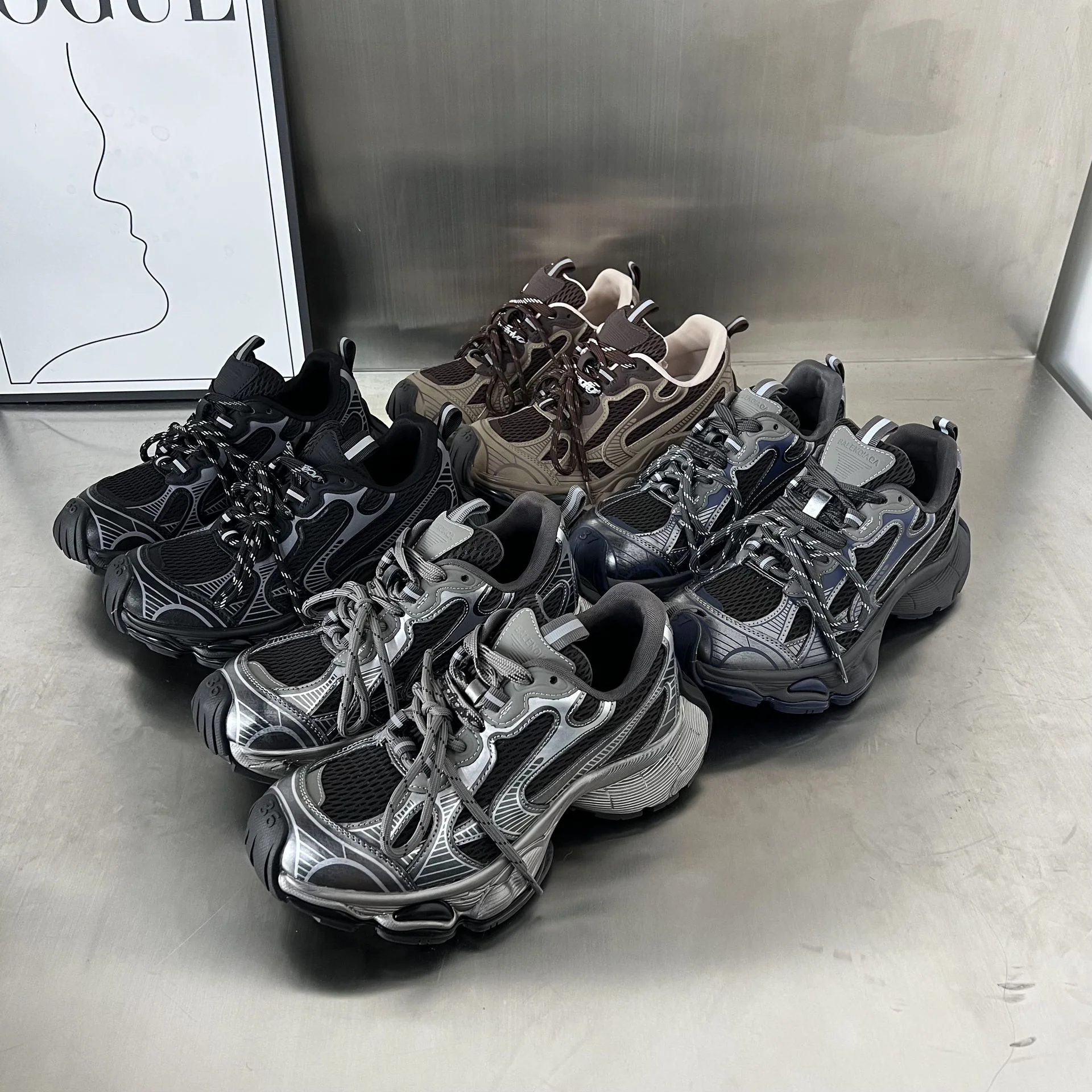 Damen Sportliche Laufschuhe mit atmungsaktiven Netz- und stabilisierenden Sohlen Heidi Mode - Image 5